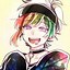 Image result for Anime Boy with Rainbow Hair