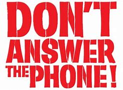 Image result for No Answer Phone