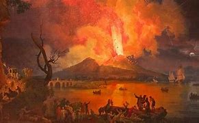 Image result for Volcano Near Pompeii