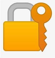 Image result for Lock and Key Emoji