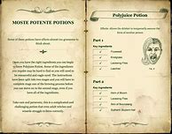 Image result for A Book of Potion Recipes