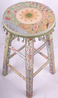 Image result for Painted Stools