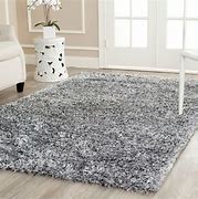 Image result for Silver Shag Rug