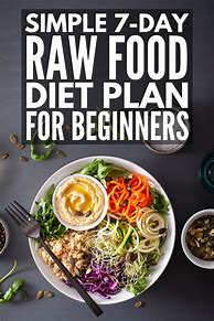 Image result for Raw Food Meal Plan for Beginners