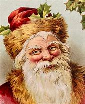Image result for Images of Vintage Santa