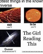 Image result for Heaviest Objects in the Universe Meme