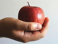 Image result for Holding a Big Apple