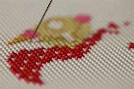 Image result for Black Cross Stitch Paper