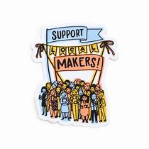 Image result for Support Local Tin Knockers Stickers