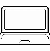 Image result for Chromebook Clip Art Black and White