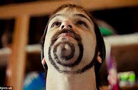 Image result for Face Hair Man Awkward Meme