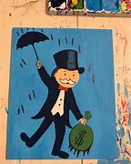 Image result for Monopoly Man Painting