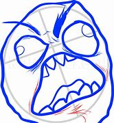 Image result for Rage Face Drawing