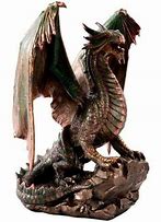 Image result for Medieval Dragon Statue