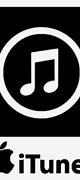 Image result for iTunes Black Yand White Logo