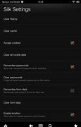 Image result for Silk Settings Kindle Fire