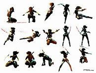Image result for Gun and Sword Poses