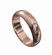 Image result for 24K Gold Men's Wedding Band