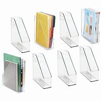 Image result for Clear Plastic Wall File Organizer