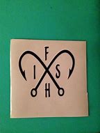 Image result for Fishing Hook Decal
