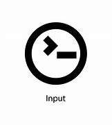 Image result for Input Symbol Insignia