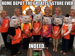 Image result for Home Depot Mascot Meme