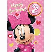 Image result for Minnie Mouse Birthday Card