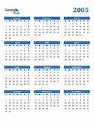 Image result for Current Calendar 2005
