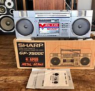 Image result for Classic Sharp Boombox