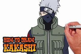 Image result for How Draw Kakashi