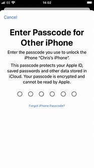 Image result for Enter Passcode for Other iPhone