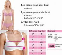 Image result for How Measure Bra Size