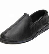 Image result for Wide Leather Slippers Men