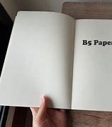 Image result for B5 Book Size