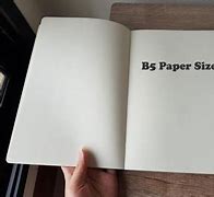Image result for A5 B5 Paper Size