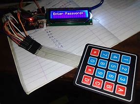 Image result for Arduino Security System Code and LCD Keypad Shield