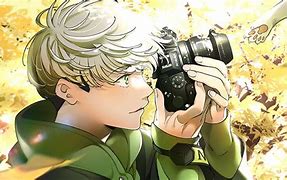 Image result for Anime Boy with Camera