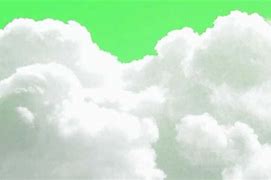 Image result for Cloud with Green Screen