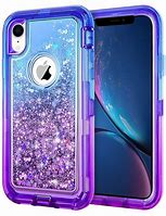 Image result for Coral iPhone XR Glitter Cases