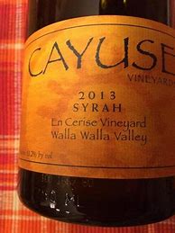 Image result for Cayuse Syrah En Cerise