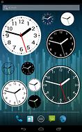 Image result for Analog Android Clock