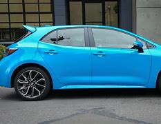 Image result for Toyota Corolla Hatchback Blue Flame