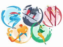 Image result for Winter Olympics Illustration
