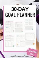 Image result for 30-Day Goal Calender