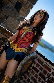 Image result for OMG Wonder Woman Cosplay
