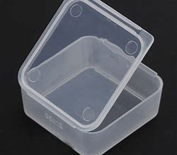 Image result for Clear Plastic Square Containers