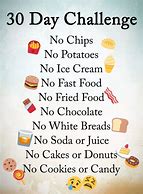 Image result for 30-Day No Eating Challenge