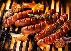 Image result for Sausage Popping On BBQ