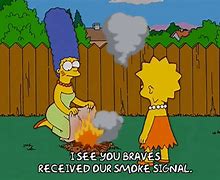 Image result for Smoke Signals Cartoon