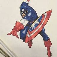 Image result for Captain America Comic Fan Art
